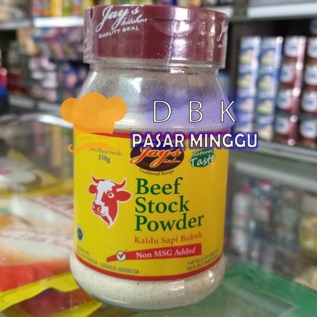 

NEW Promo Best Seller Jays Beef stock non-msg / sapi