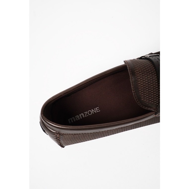 Manzone Sepatu Pria Tibor - Dark Brown