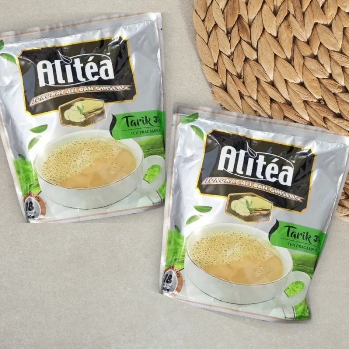 Teh Tarik Alitea | Alitea Tongkat Ali & Gingseng Malaysia pasar online makassar