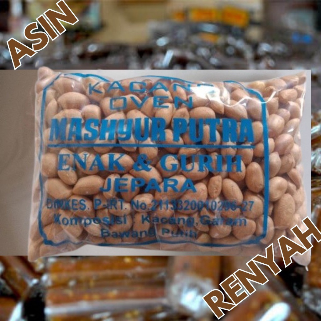 

Kacang oven Kacang Asin Sangrai Kacang Khas Jepara - 200 gram