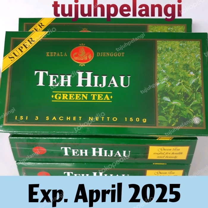 

✨PROMO✨ -TEH DAUN HIJAU SUPER Kepala Jenggot Teh Kwalitas Super