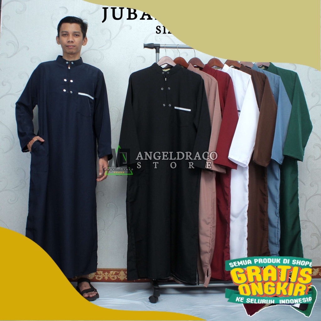 Jubah Gamis Koko Pria Laki Laki Dewasa Murah Premium/ Bigsize