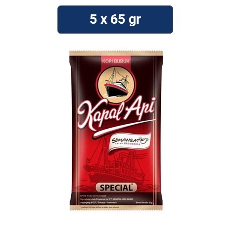 

Kapal Api Kopi Bubuk Special 5 x @65gr