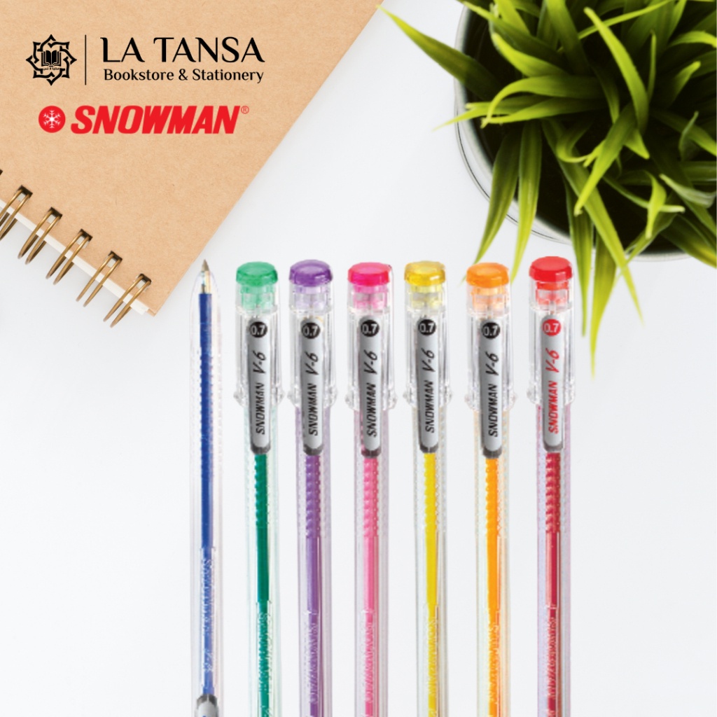 

PEN SNOWMAN V-6 FINE POINT 0.7 MM