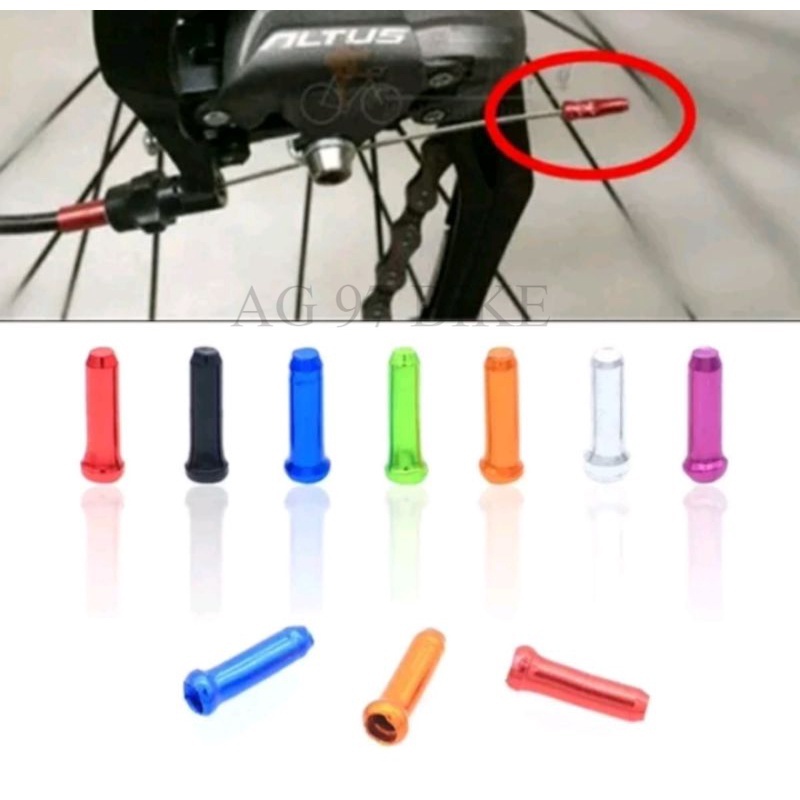 End Cap Ferrule Alloy Jagwire Original - Penutup Ujung Kawat Shifter dan Rem Sepeda End Cap Inner Ca