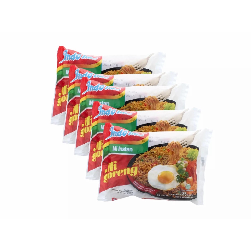 

5 pcs Indomie Goreng Spesial 85 gram - Mie Mi Goreng 5 Buah 5pcs Food Makanan