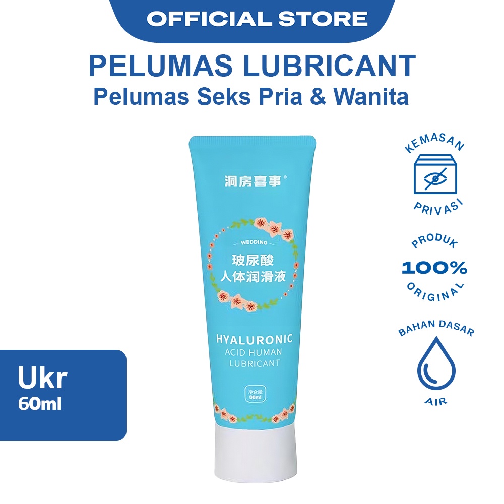Kuy kuy ! Lubricant Hyaluronic Acid 60 ml ORIGINAL Pelumas Sex Wanita dan Pria