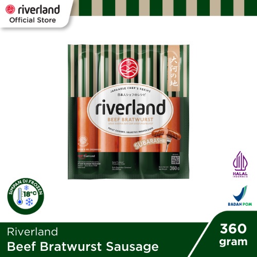 

Riverland Beef Bratwurst Sausage 360 Gr