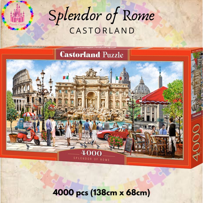 Castorland Splendor of Rome 4000 pcs Jigsaw Puzzle