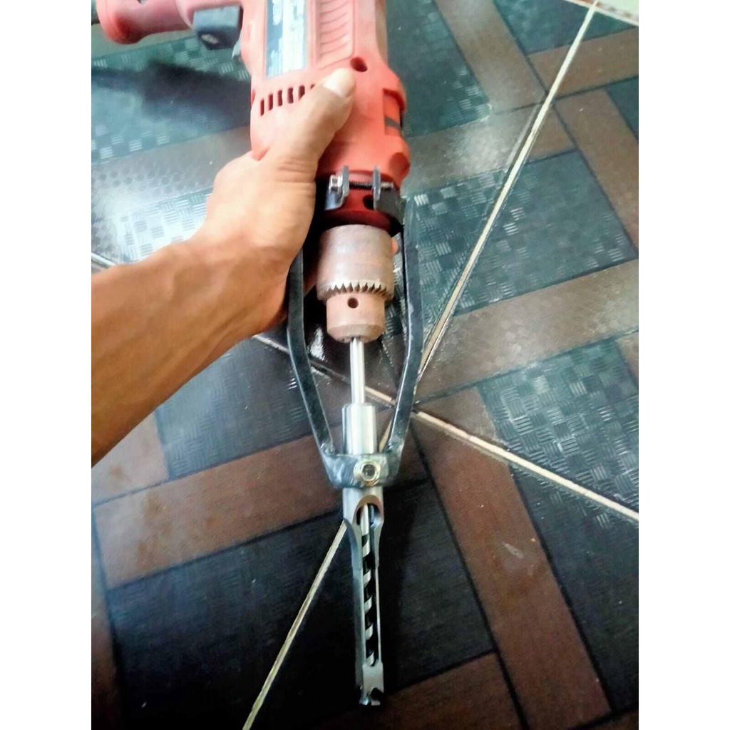 adaptor bor bobok kayu bahan kuat  Dudukan Mesin Bor Bobok