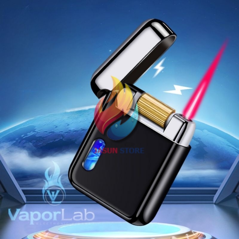KOREK API BARA LED LAMPU + BOX -jasunstore.id