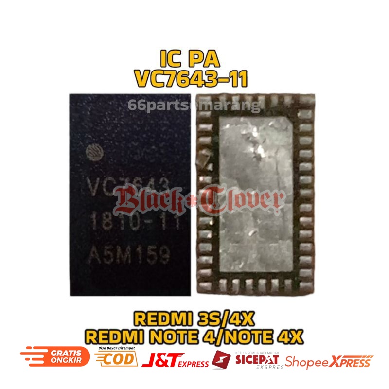 IC Sinyal PA VC 7643-11 / VC 7643-61 / VC 7643-62 New