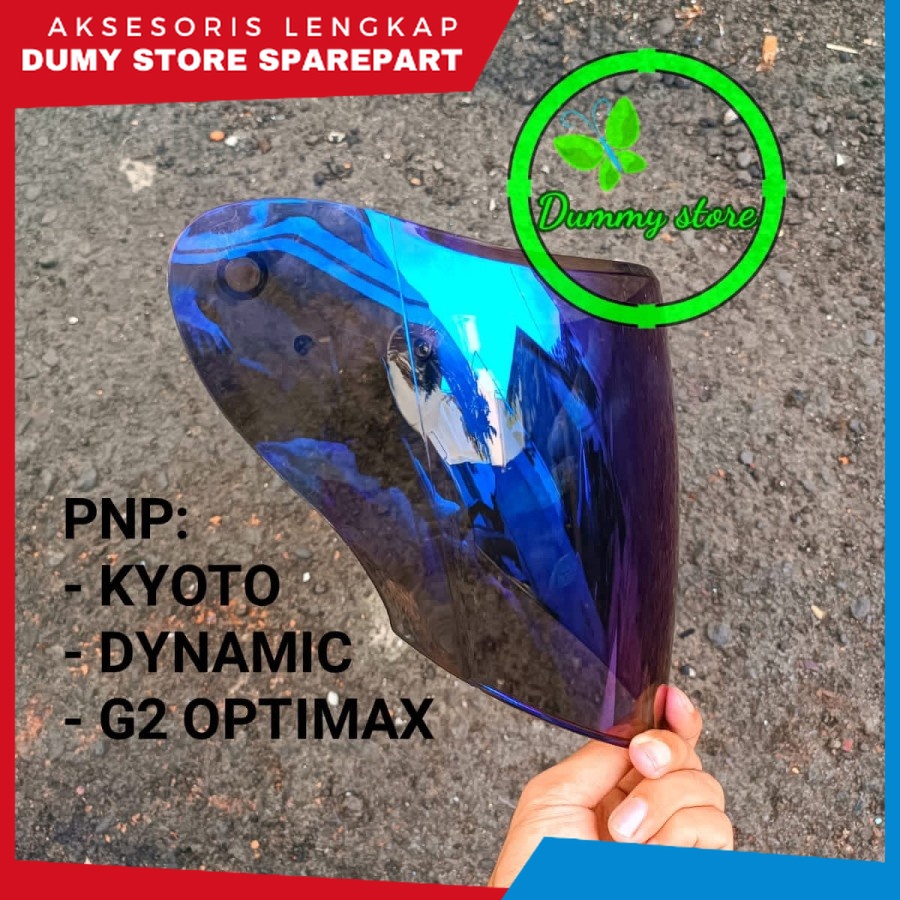 Kaca / Visor Helm KYOTO / DYNAMIC / G2 OPTIMAX | IRIDIUM PURPLE | NORISK
