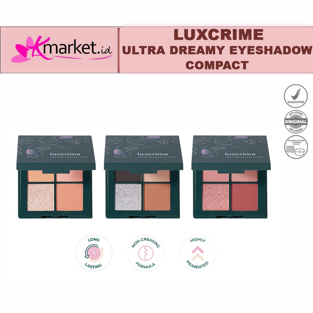 Luxcrime Ultra Dreamy Eyeshadow Compact