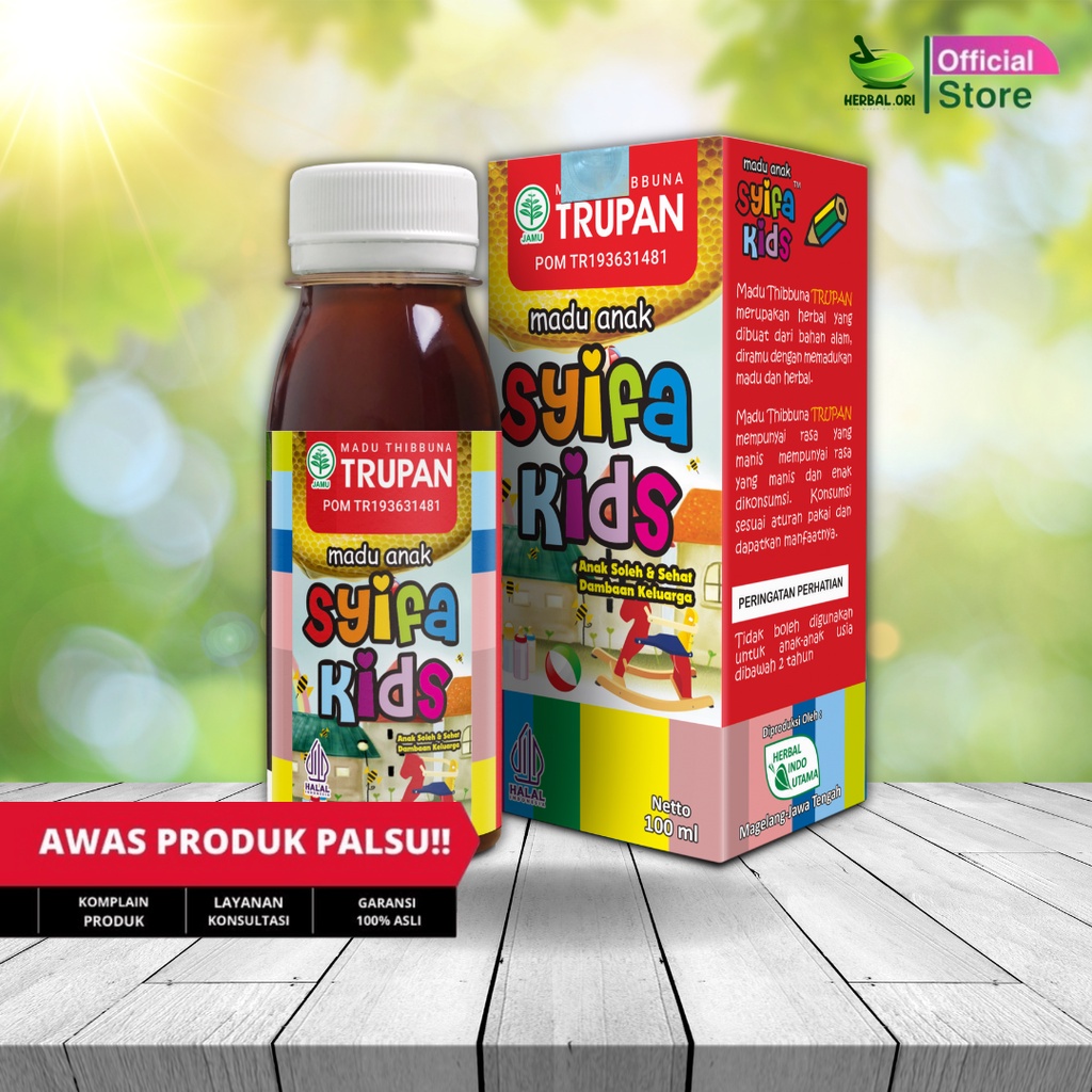 

Madu Anak Syifa Kids Turpan New Trupan Madu Turun panas