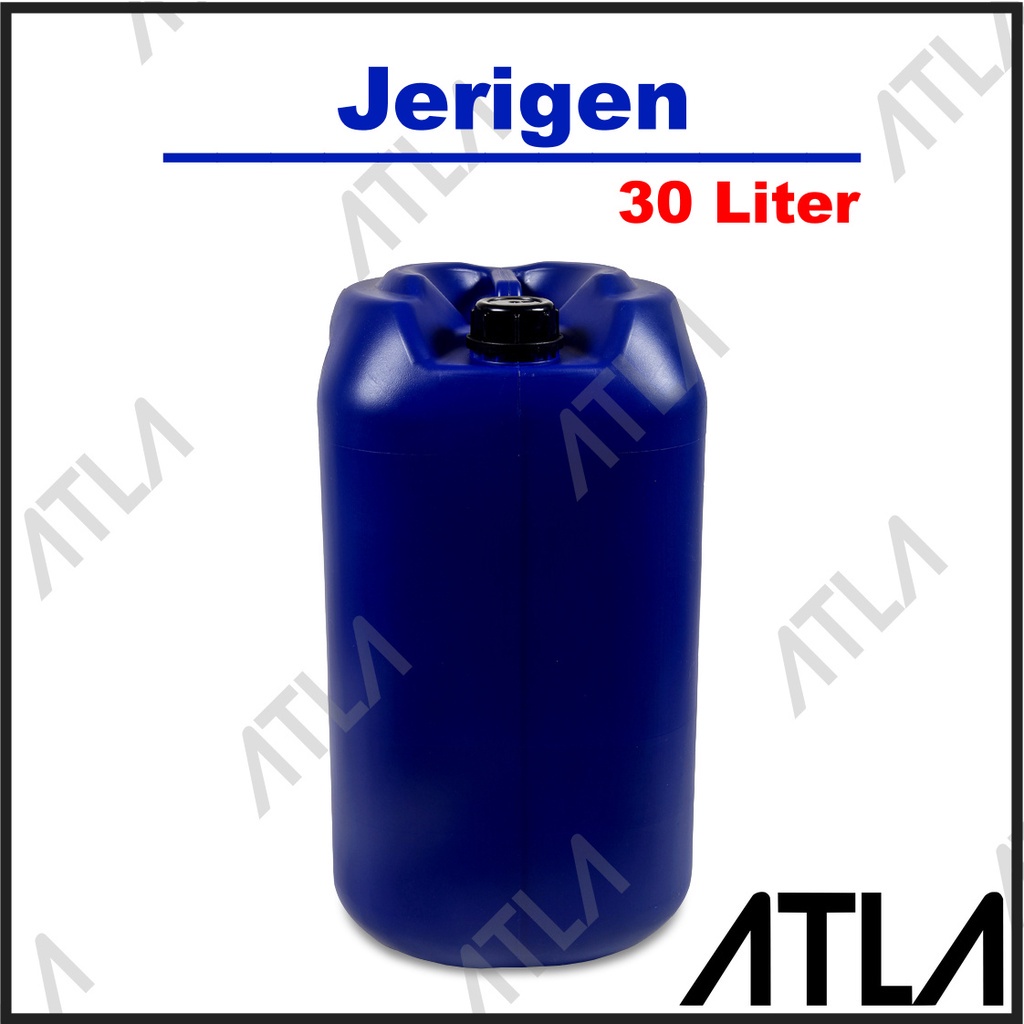 Jerigen Plastik 30kg Derigen Air Labor Pupuk Jerry Can 30 kg Liter 30L