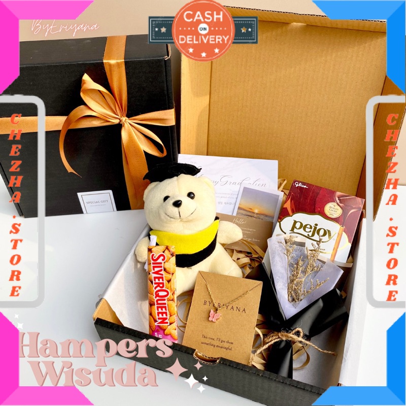 

BINGKISAN KADO ULTAH PASANGAN PACAR ISTRI MANTAN ISIAN MINI DAN BESAR / Kado wisuda Graduation hampers wisuda boneka hampers giftbox Wisuda Hadiah Sidang Sempro Semprotulation Gift Kado Gift Box cewek cowok pacar sahabat / BONUS GIFT CRAD UCAPAN