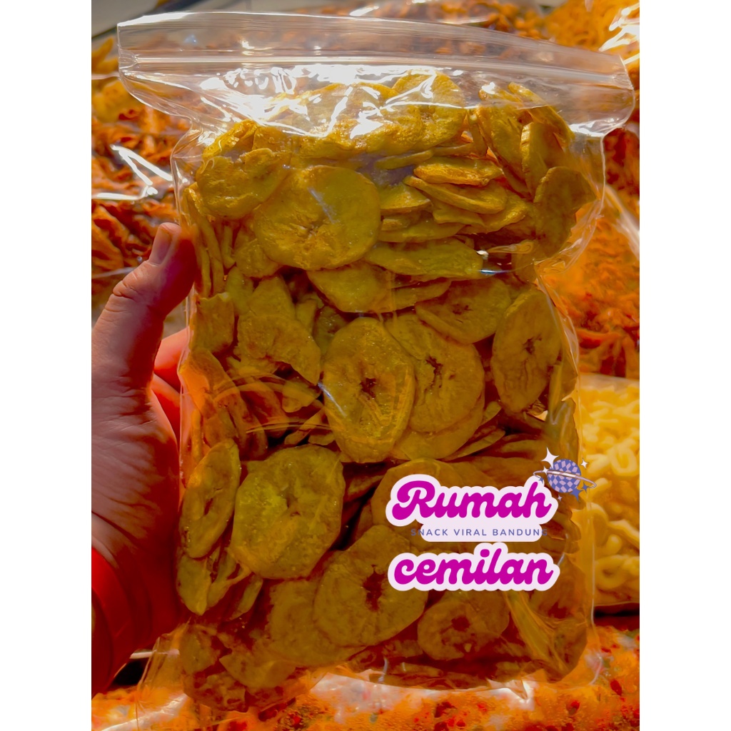 

kripik pisang manis premium 250 gr RUMAH CEMILAN