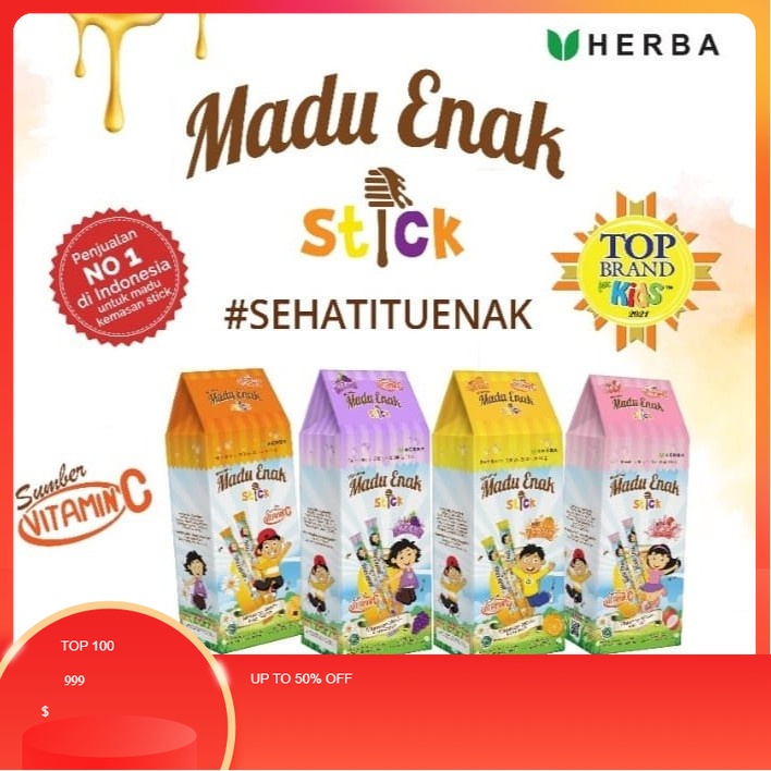 

Madu Enak Stick Box Untuk Anak Daya Tahan Tubuh Dan Nafsu Makan Isi 20