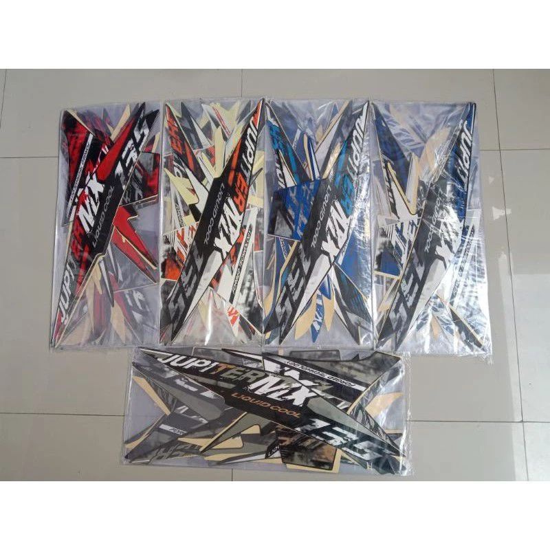 Striping body standar orisinil semua warna yamaha jupiter mx new 135 2014