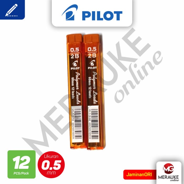 

Isi Pensil Mekanik PILOT 0.5 2B PPL-5-INE