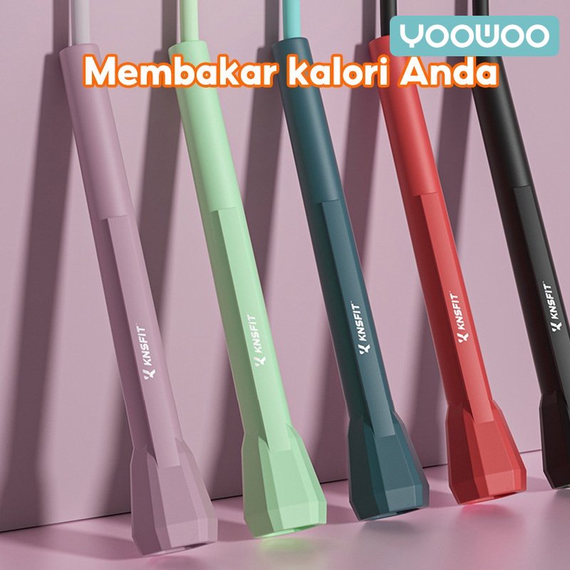 skiping olahraga dewasa / lompat tali tali skipping / skipping jump /alat olahraga di rumah / skippi