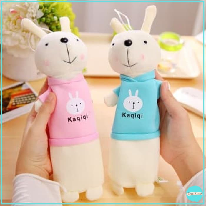 

Cute Rabbit Pencil Case "kaqiqi" / Tempat pencil Karakter Kelinci