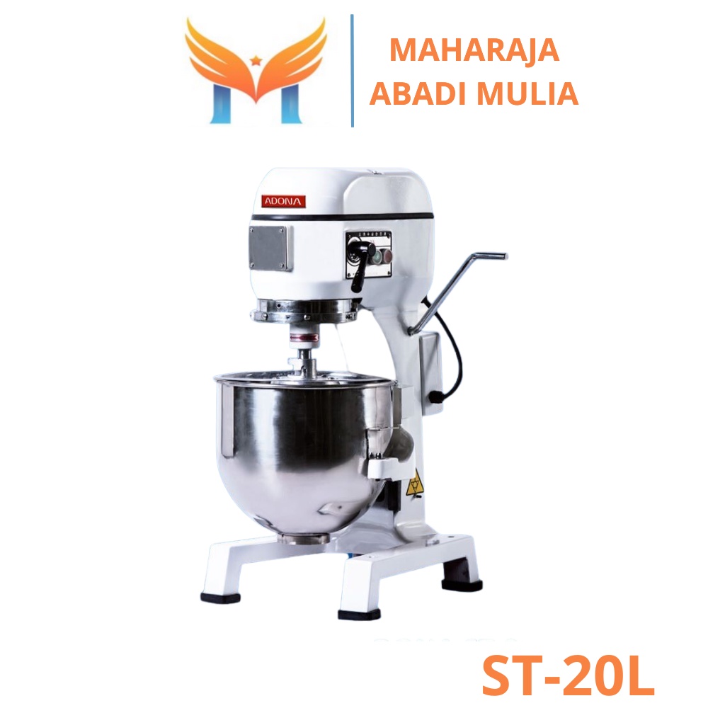 Planetary Mixer 20 Liter Adona ST-20L Mixer Adonan Roti 20 Liter