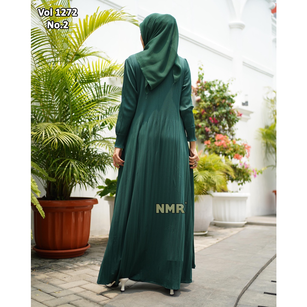 NMR Gamis Plisket Diamond Vol 1272-2-3