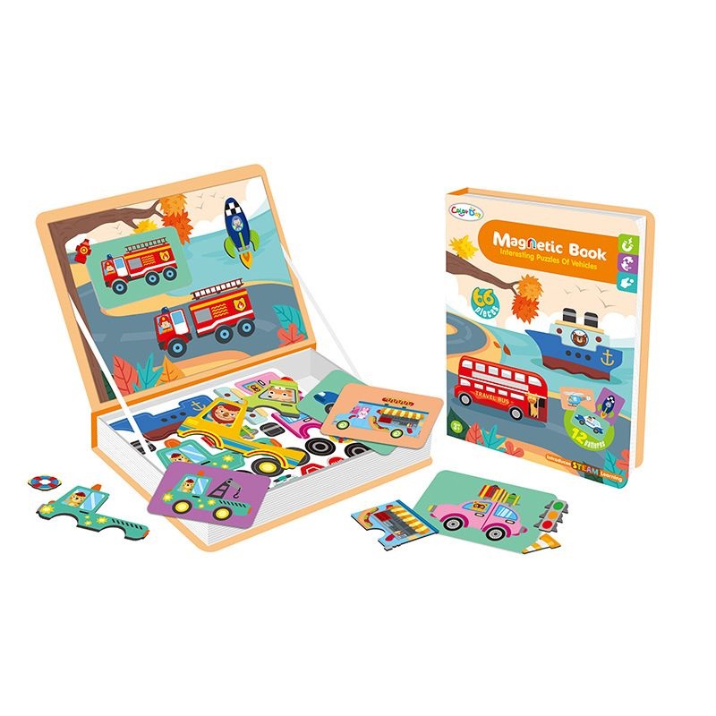 Mainan Anak Magnetic Book Steam Puzzle Flash Card Mainan Edukasi Sensori Motorik Montesori Kado Bekasi Jakarta Hobby And Pro