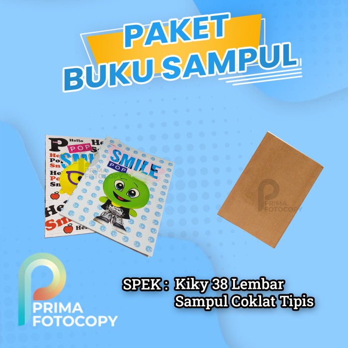 

Paket Buku Langsung Disampul Coklat Tipis | KIKY 38 Lembar Satuan