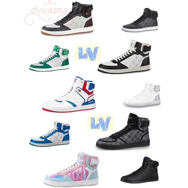 Brand new 100% Authentic LOUIS VUITTON/LV RIVOLI Sneakers high fashion