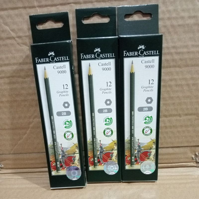 

PENSIL 2B Faber-Castell CASTELL 9000
