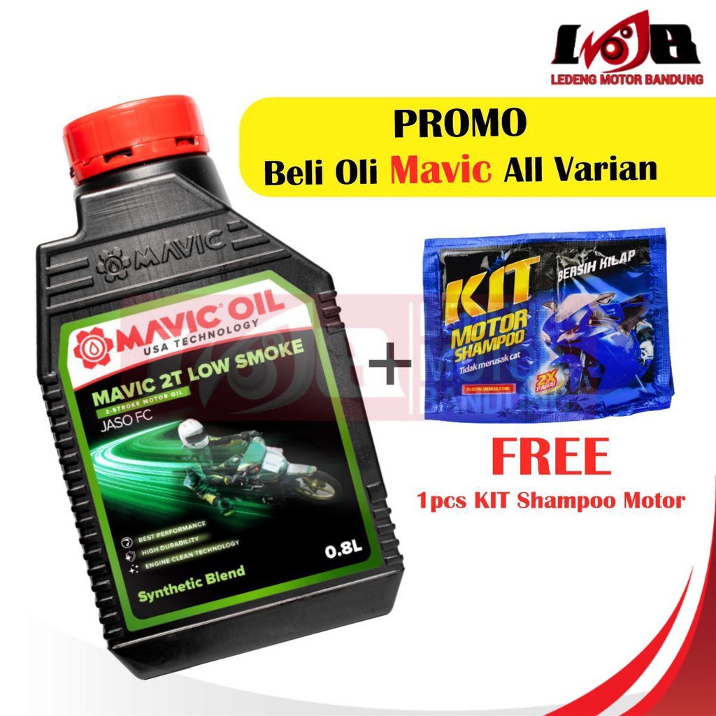 Oli Samping Mavic 2T Racing Oil Low Smoke Xtra Fragrance 800ml Ninja