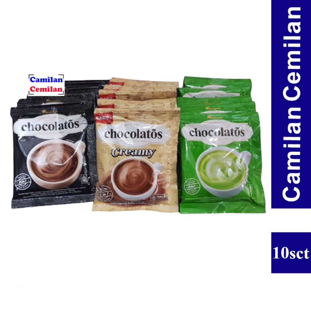 

Chocolatos Drink Chocolate Matcha Renceng isi 10 sct x 28 gr