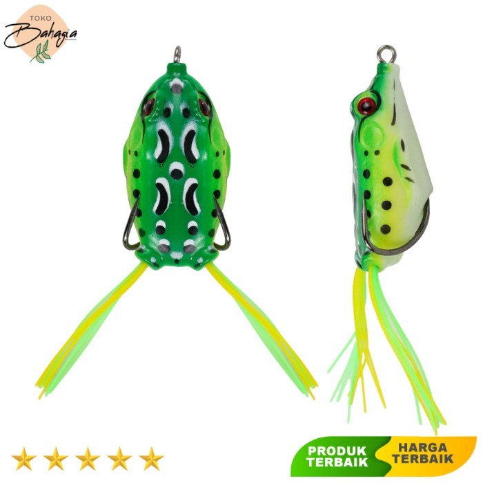 Umpan Pancing Silikon Bentuk Kodok