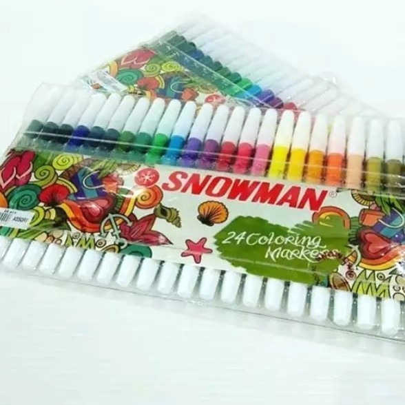 

spidol snowman 24 warna