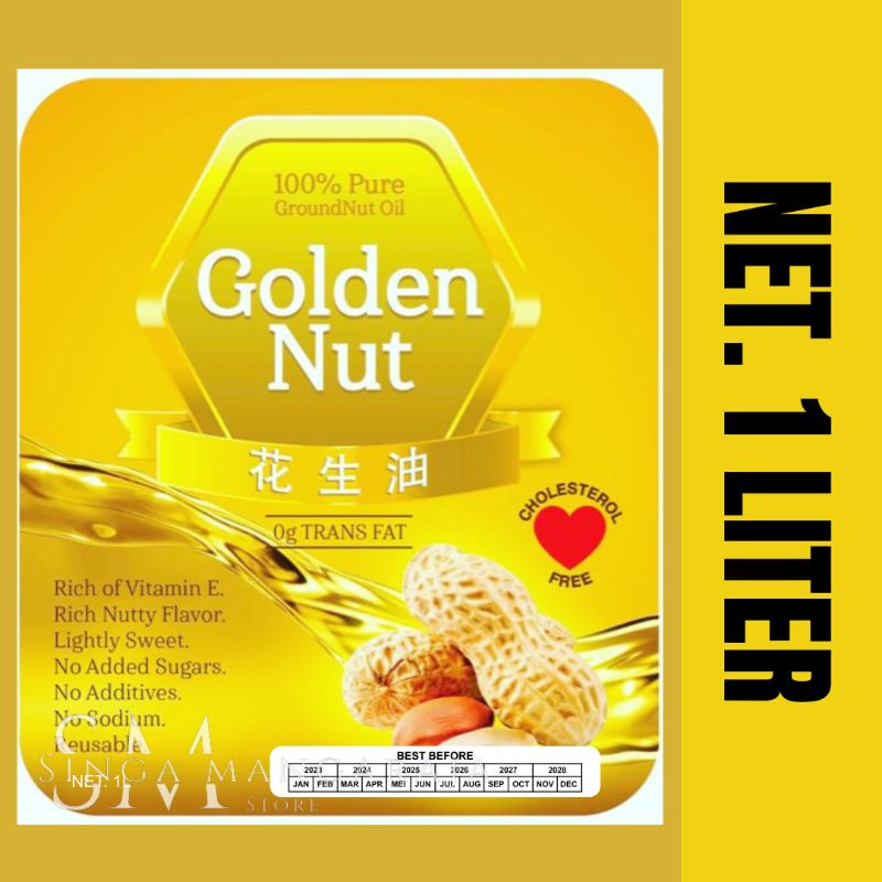 

Minyak Kacang Golden Nut 1L