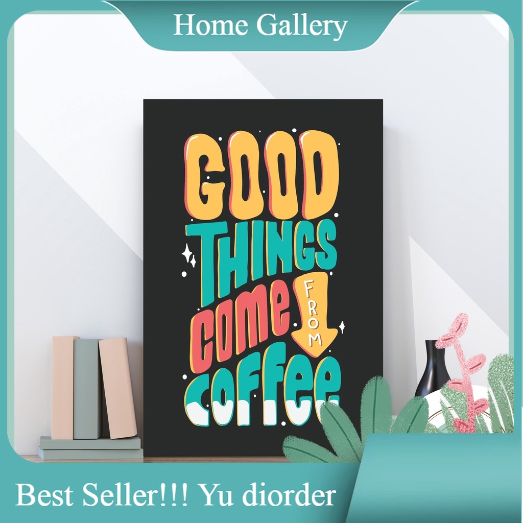 Hiasan Dinding Wall Decor Quotes Dark Black
