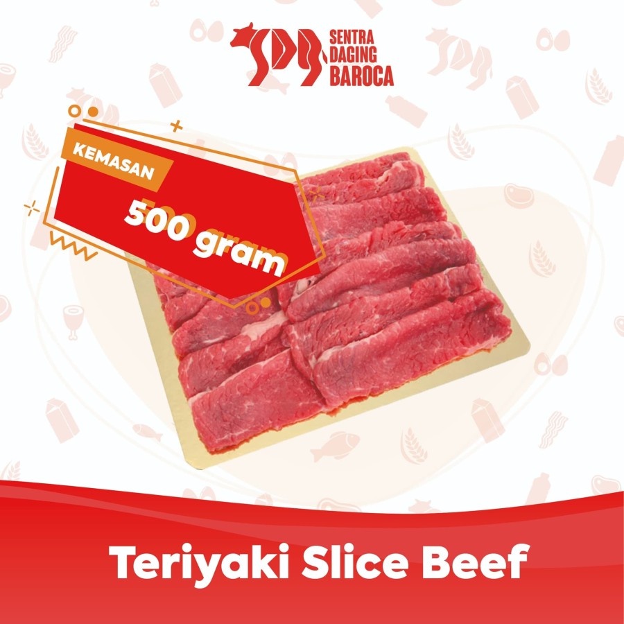 

COD Teriyaki Slice Beef Premium 500 Gram MARINASI