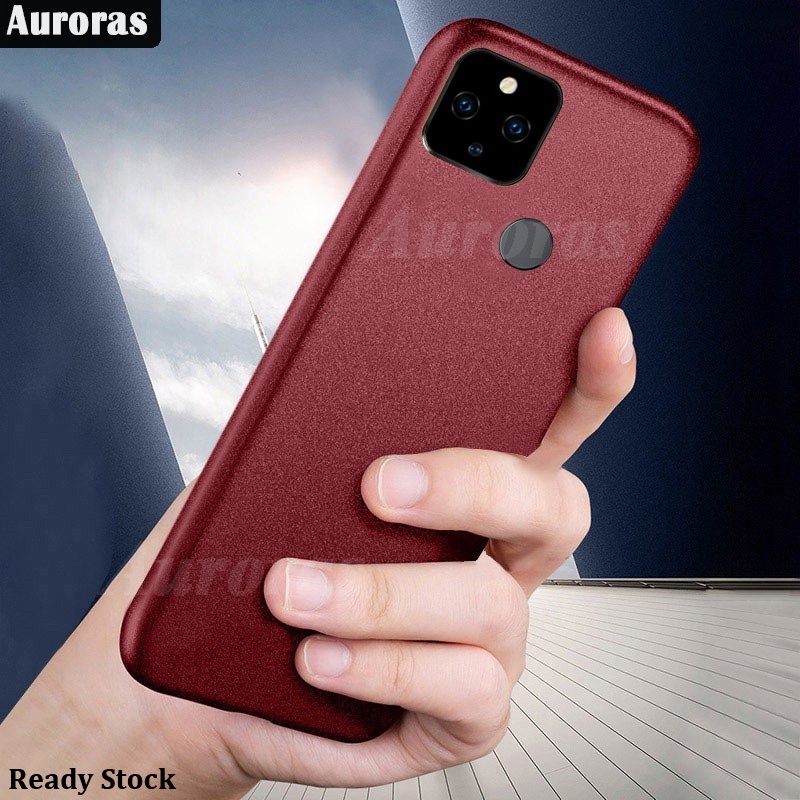 For Google Pixel 5 4A 4 XL 5A Phone Case Casing Frosted Texture Soft Mate Full Protection Anti-Slip 