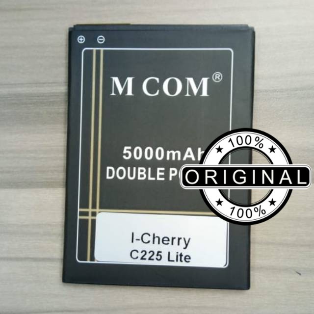 Battery Batre Baterai Double Power Mcom i-Cherry iCherry C225 Lite Kapasitas 5000 mah
