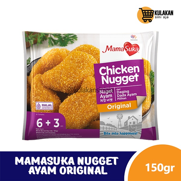 

Mamasuka Nugget Ayam Original 150gr