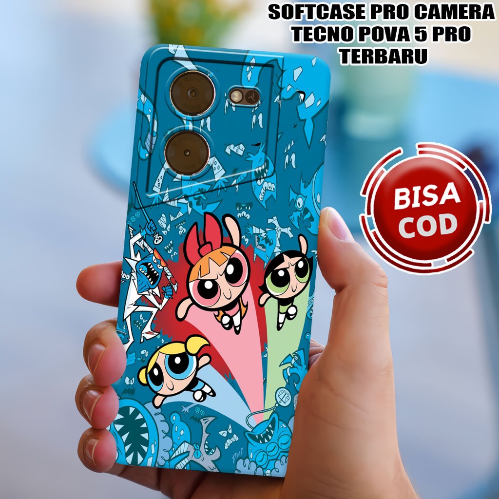 (YS140) Sofcase Procamera Tecno Pova 5 2023 Terbaru - Case Hp Tecno Tecno Pova 5 2023 Terbaru - Casi