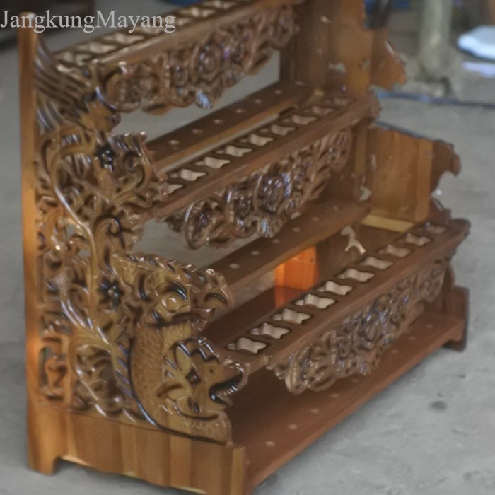 

jagrak keris isi 30 ukir naga antik