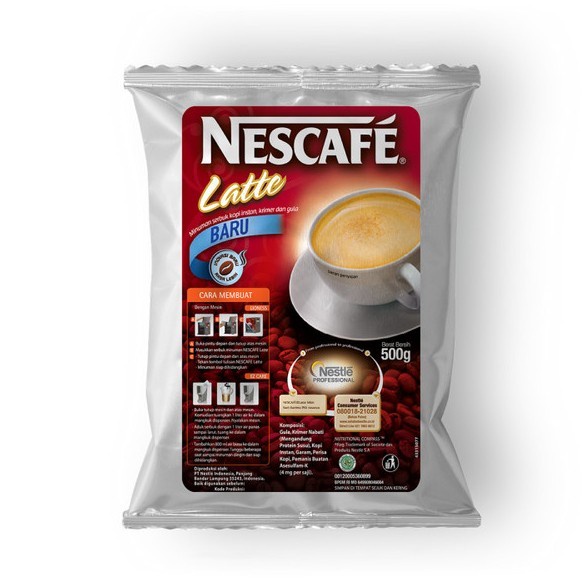 

Nescafe Latte 500gr 500 gr kopi susu nikmat