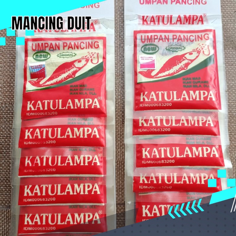 Katulampa ORI - Katulampa pelangi - Katulampa bakar - umpan pancing