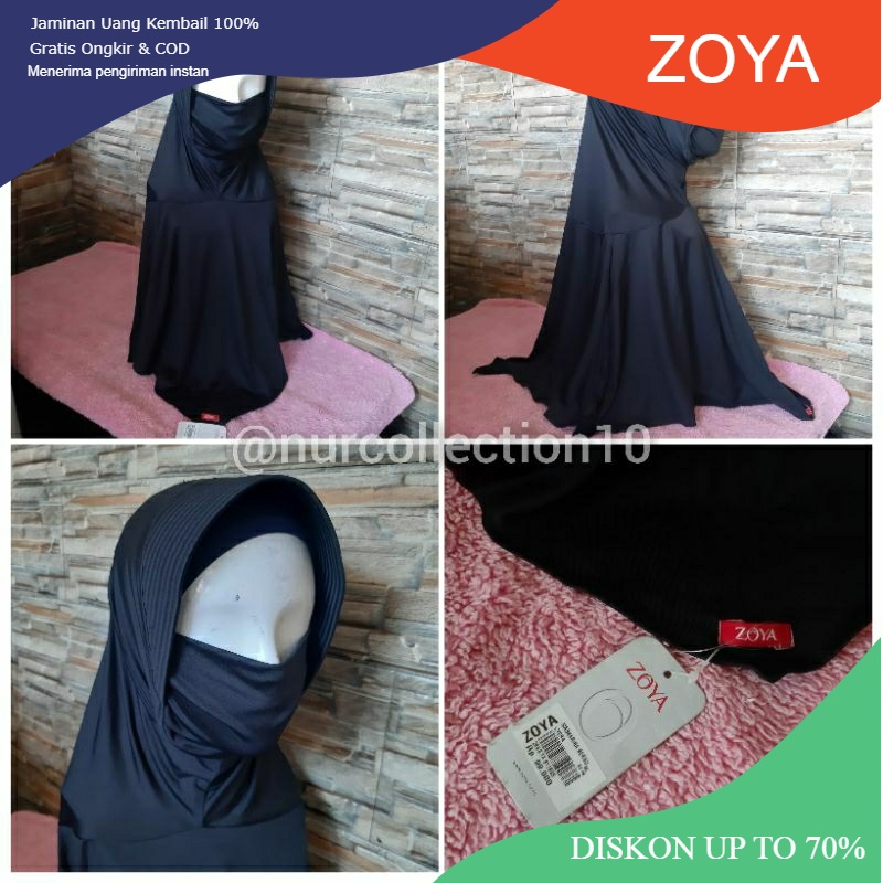 Bergo masker / bergo Fresh Tech Maskarina by ZOYA
