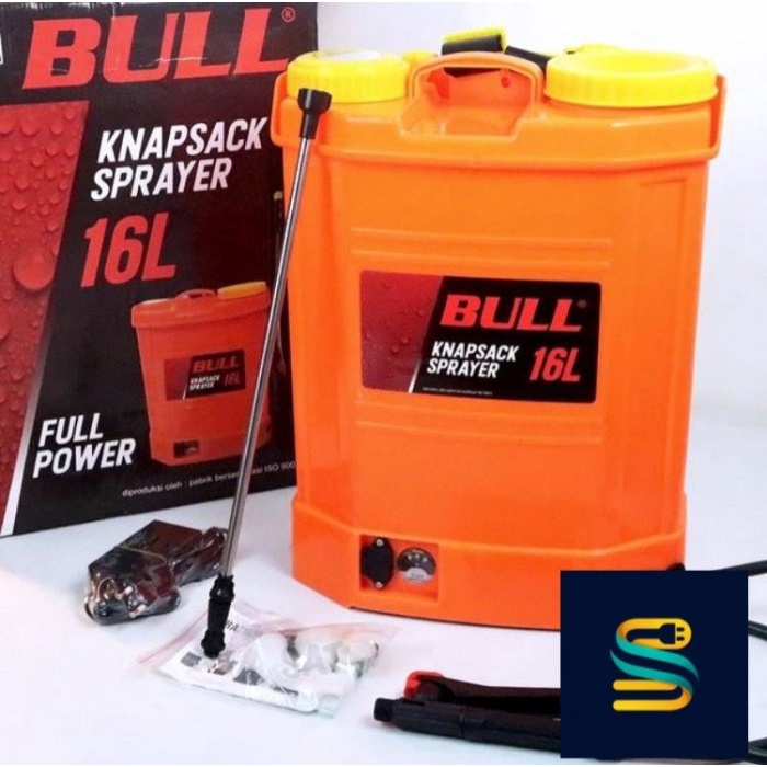 Semprotan Hama / Knapsack Elektrik 16 Liter BULL