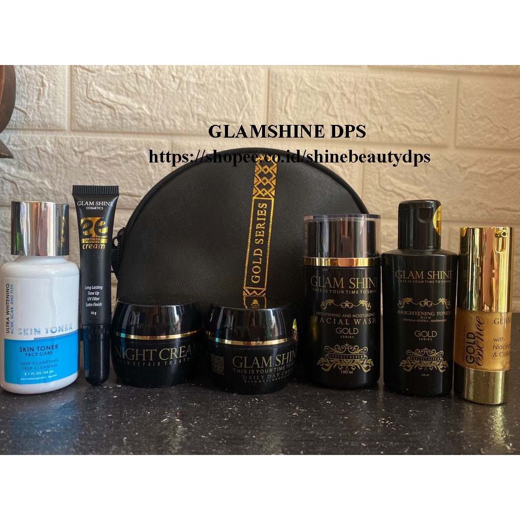 PAKET GLAMSHINE 100% ORIGINAL - PAKET SKINCARE - GLAM SHINE